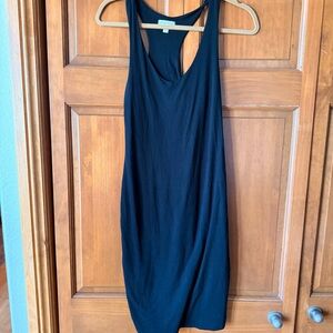 See You Monday Black Racerback Dress